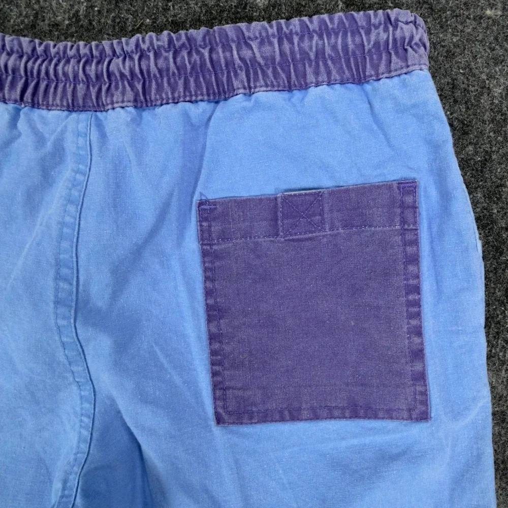Generation One Vintage 90s Swim Trunks Boys L 14-16 Blue Cotton NWT